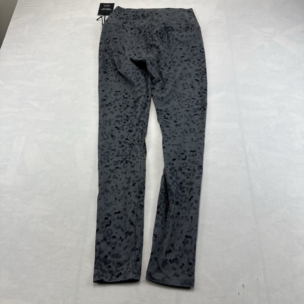 Simply Vera Vera Wang Women's S Gray Leopard High Rise Leggings NWT Cotton